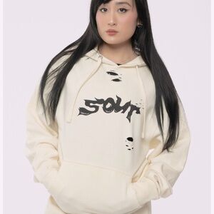 Olivia Rodrigo “Sour Butterfly” Tour Distressed Hoodie